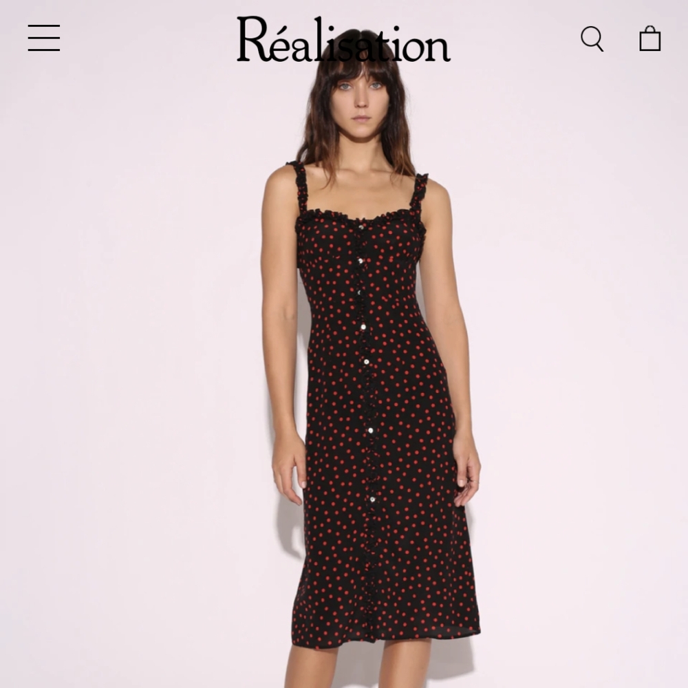 Réalisation Par Juliet dress in Italia dot